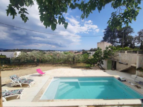 Gite des Ecureuils, vue mer, piscine privée, parking, climatisation